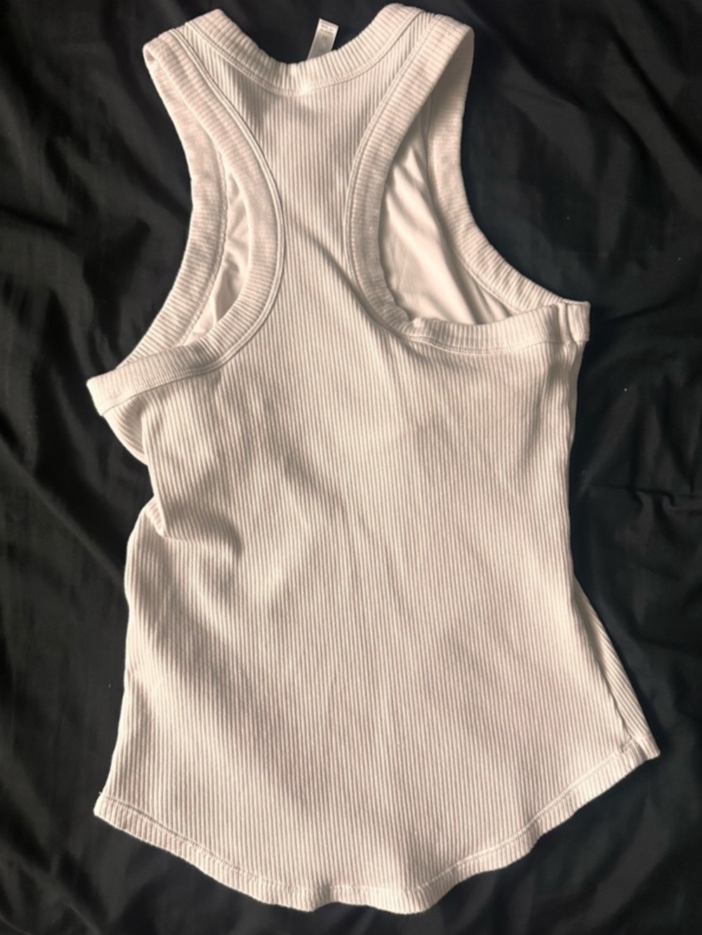 Fabletics The 24-7 Ribbed Tank Pink Size Medium - Picture 2 of 4